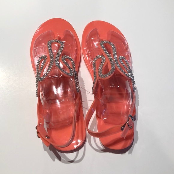 📦Women’s flip flop thong sandals coral - Picture 7 of 8